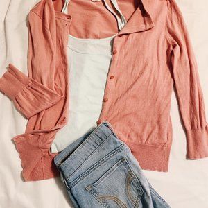 J. Crew Dusty Rose Cardigan